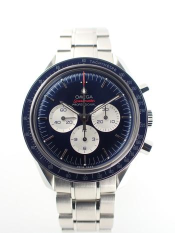 オメガ スピードマスター 東京2020 リミテッドエディション ブルーベゼル 522.30.42.30.03.001 新品仕上げ済
