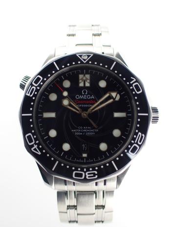 オメガ シーマスタ― ダイバー300ｍ ジェームスボンドリミテッド 210.22.42.20.01.004 新品仕上げ済