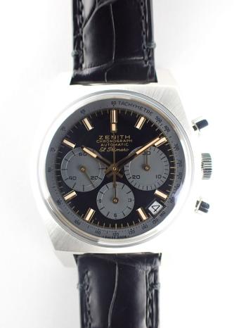 ゼニス 希少 エルプリメロ A384 ルパンエディション 次元大介モデル 03.L384.400/27.C815 新品仕上げ済