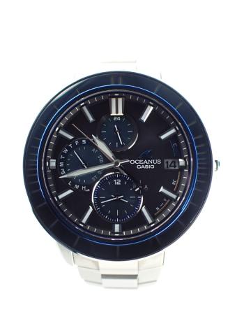 カシオ オシアナス マンタ 江戸切子ベゼル 世界限定3000本 OCW-S4000D-1AJF 中古