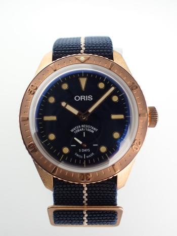 オリス ダイバー65 カールブラシア 数量限定モデル 140177643185 中古美品