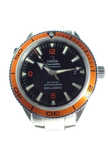 オメガ シーマスター プラネットオーシャン オレンジベゼル 2209.50.00 中古美品