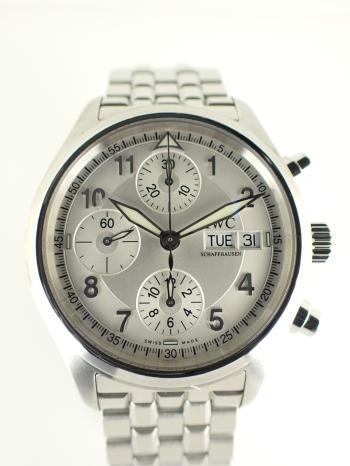 IWC パイロットウォッチ スピットファイア フリーガー クロノグラフ IW370628 新品仕上げ済