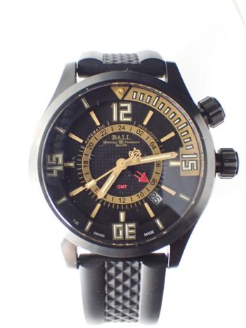 ボールウォッチ エンジニアマスター２ ダイバー GMT ブラック文字盤 DG1020A-P1AJ-BKGO 中古美品