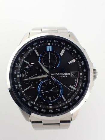 カシオ オシアナス クラシックライン 電波ソーラー チタンモデル OCW-T2600-1AJF 中古