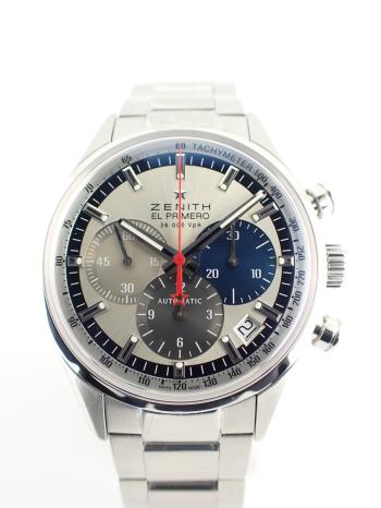 ゼニス エルプリメロ クロノマスター 36000VPH シルバー文字盤 03.2150.400/69.M2150 新品仕上げ済