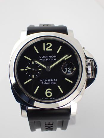 パネライ ルミノールマリーナ S番 ブラック文字盤 PAM00104 新品仕上げ済