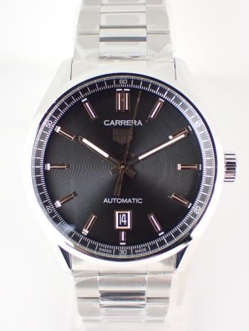 タグホイヤー カレラ キャリバー5 デイト ブラック文字盤WBN2113.BA0639新品