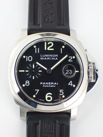 パネライルミノールマリーナG番ブラック文字盤PAM00164新品仕上げ済