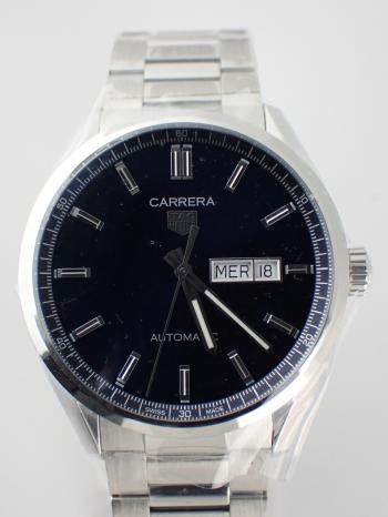 タグホイヤー カレラ キャリバー5 デイデイト ブルー文字盤 WBN2012.BA0640 新品