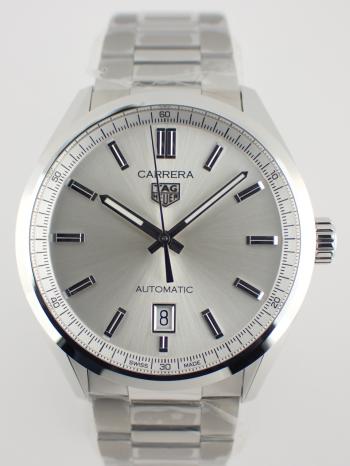 タグホイヤー カレラ キャリバー5 シルバー文字盤 WBN2111.BA0639新品
