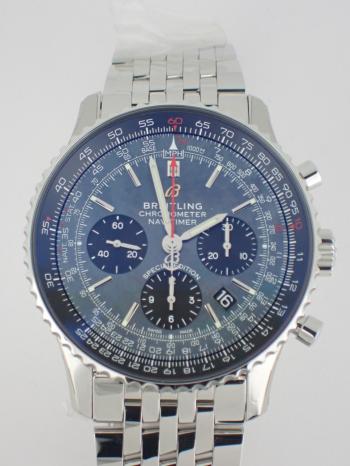 ブライトリング ナビタイマー クロノグラフ43 B01 マザーオブパール AB01213B1B1A1(AB0121) 新品