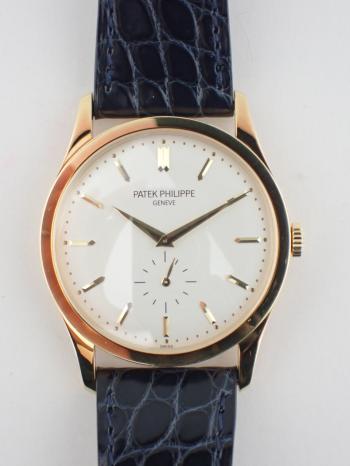 パテックフィリップ カラトラバ 手巻 37mm 5196J-001 中古美品