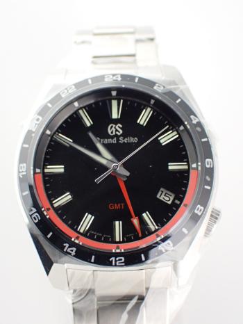 グランドセイコー 9Fクォーツ GMT ブラック文字盤 SBGN019(9F86-0AJ0) 新品