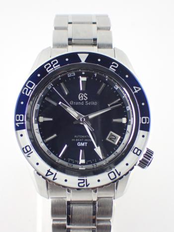 グランドセイコー 9Sメカニカルハイビート GMT ネイビー文字盤 SBGJ237(9S86-00K0) 新品仕上げ済