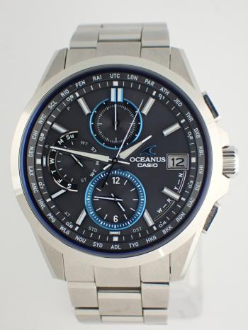 カシオ オシアナス クラシックライン 電波ソーラー OCW-T2600-1AJF 中古