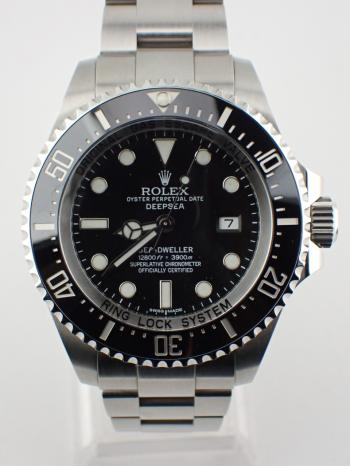 ロレックス 生産終了 シードゥエラー ディープシー ブラック文字盤 116660 新品仕上げ済