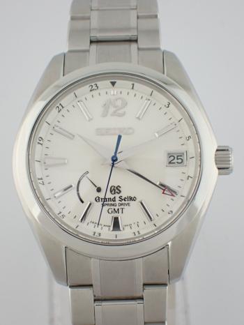 グランドセイコー スプリングドライブ GMT 和光限定 ホワイト文字盤 SBGE035(9R66-0AR0) 新品仕上げ済