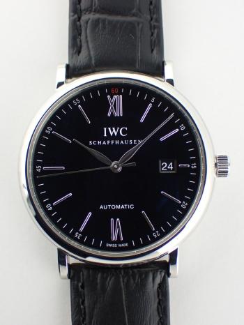 IWC ポートフィノ オートマチック ブラック文字盤 IW356502 新品仕上げ済