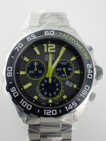 タグホイヤー フォーミュラ1 クォーツ クロノグラフ 43MM メンズ CAZ101AG.BA0842新品