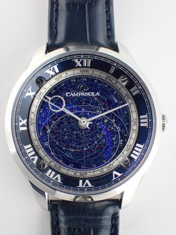 シチズン カンパノラ コスモサイン星座盤 ブルー文字盤 クオーツ メンズ A01030-09L(4394-T025731)新品