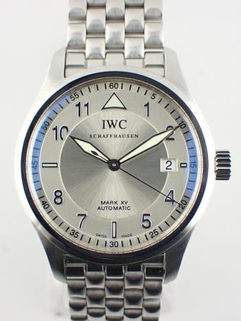 IWC スピットファイヤー マークXV パイロットウォッチ シルバー文字盤 IW325314 新品仕上げ済