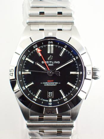 ブライトリング クロノマット オートマチック GMT ブラック文字盤 A32398101B1A1(A32398)新品