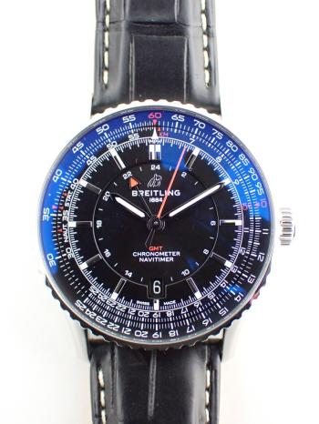 ブライトリング ナビタイマー オートマチック GMT B32 ブラック A32310251B1P1(A32310)新品