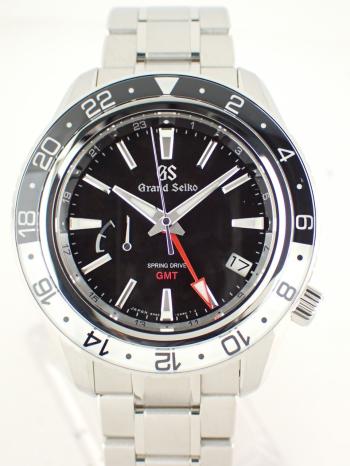 グランドセイコー 9Rスプリングドライブ GMT ブラック文字盤 マスターショップ限定SBGE277(9R66-0BK0 ) 新品