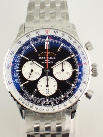 ブライトリング ナビタイマー B01 クロノグラフ 46 ブラック AB0137211B1A1(AB0137)新品