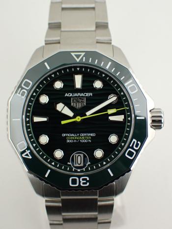 タグホイヤー アクアレーサー プロフェッショナル300 キャリバーTH31-00 グリーン WBP5116.BA0013 新品