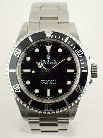 ロレックス サブマリーナー ブラック シリアルF番 14060M 中古美品