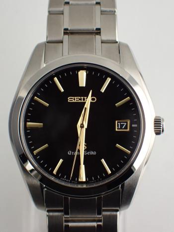 グランドセイコー 生産終了 9Fクォーツ ブラック文字盤 メンズ SBGX069(9F62-0AE0) 新品仕上げ済