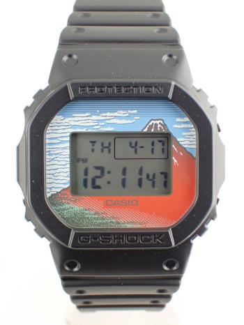 カシオ G-SHOCK 5600シリーズ 葛飾北斎「凱風快晴」 DW-5600KHG24-1JR 新品