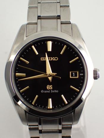 グランドセイコー 生産終了 9Fクォーツ ブラック文字盤 メンズ SBGX069(9F62-0AE0)) 新品仕上げ済
