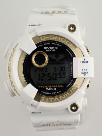 カシオ G-SHOCK マスターオブG フロッグマン ICERC Japan コラボ2024 GW-8201K-7JR 中古美品