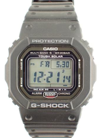 カシオ G-SHOCK 5000シリーズ ブラック GW-5000-1JF 中古美品