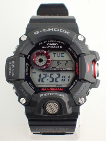 カシオ Gショック マスターオブG レンジマン 樹脂 デジタル GW-9400J-1JF 中古美品