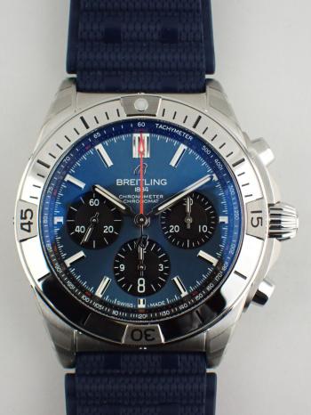 ブライトリング クロノマット B01 42mm ブルー AB0134101C1S1(AB0134)新品
