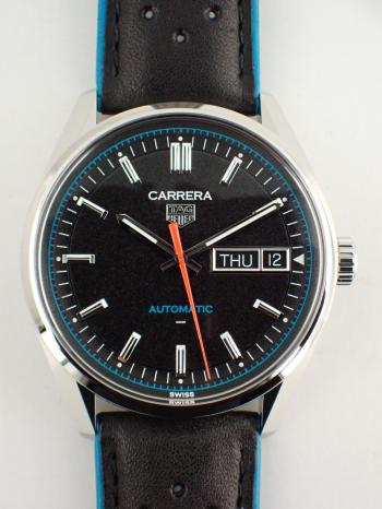 タグホイヤー カレラ デイデイト 41mm 自動巻き TH31-02 レザーベルト WDA2110.FC6614 新品