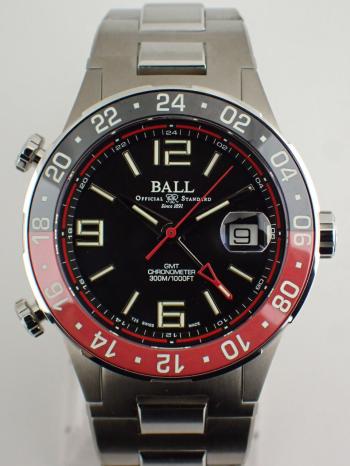 ボールウォッチ ロードマスター パイロット GMT 数量限定 チタン メンズ DG3038A-S1CJ-BK 中古美品
