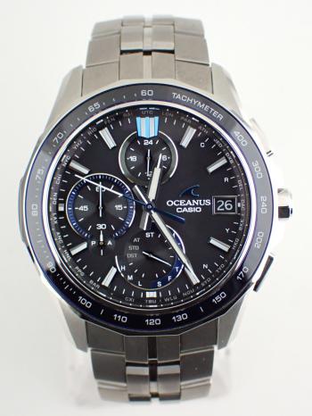 カシオ オシアナス マンタ S7000シリーズ チタン OCW-S7000-1AJF 中古美品