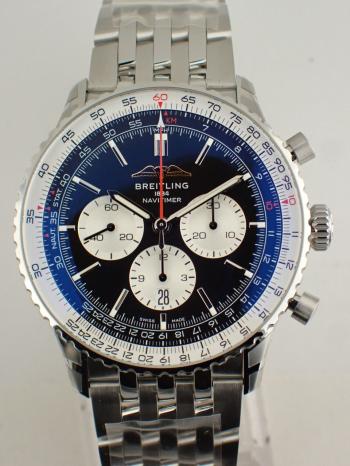 ブライトリング ナビタイマー B01 46mm ブラック メンズ AB0137211B1A1(AB0137)新品