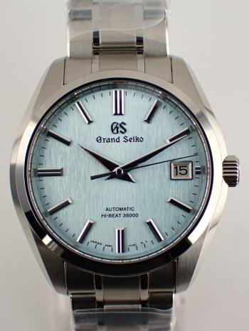 グランドセイコー ヘリテージコレクション メカニカルハイビート 氷瀑 アイスブルー SBGH349(9S85-02E0)新品