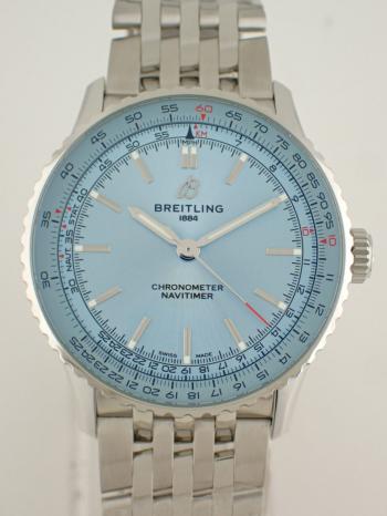 ブライトリング ナビタイマー B17 41mm アイスブルー A17329171C1A1(A17329)新品