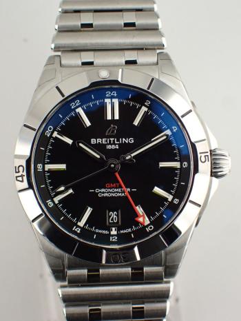 ブライトリング クロノマット オートマチック GMT ブラック文字盤 A32398101B1A1(A32398) 新品