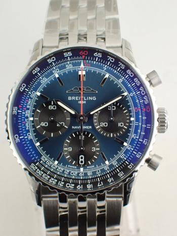 ブライトリング ナビタイマー B01 41mm ブルー メンズ AB0139241C1A1(AB0139)新品