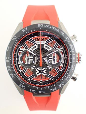 タグホイヤー カレラ クロノグラフ エクストリームスポーツ レッド CBU2082.FT6275 新品