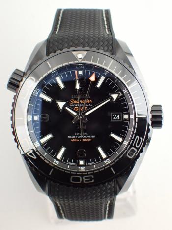 オメガ シーマスター プラネットオーシャン GMT ディープブラック 215.92.46.22.01.001 新品