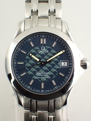 オメガ シーマスター 120 ジャックマイヨール 2002年限定モデル2508.80.00 新品仕上げ済